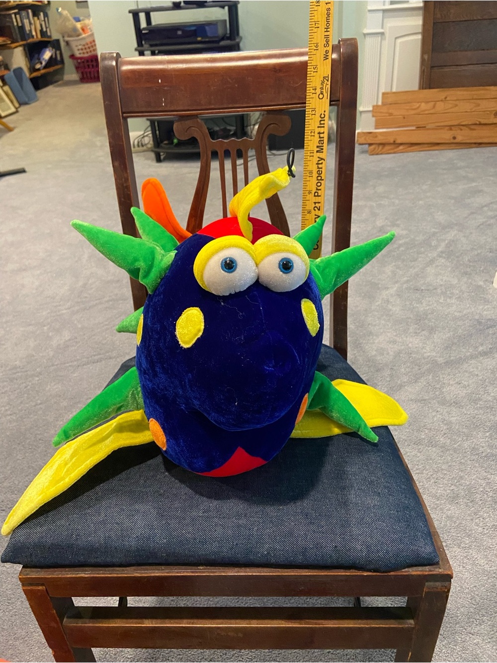 Funny stuffed fish